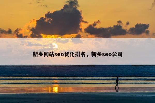新乡网站seo优化排名，新乡seo公司