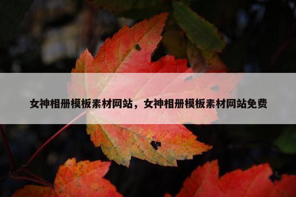 女神相册模板素材网站，女神相册模板素材网站免费