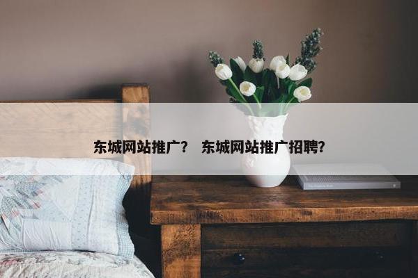 东城网站推广？ 东城网站推广招聘？