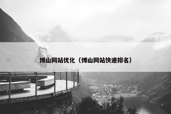 博山网站优化（博山网站快速排名）