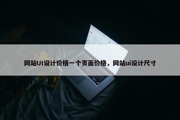 网站UI设计价格一个页面价格，网站ui设计尺寸