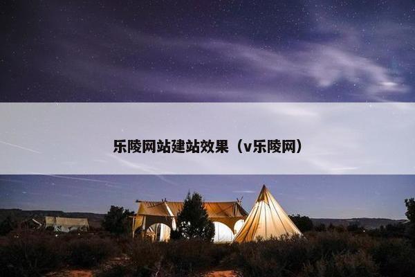 乐陵网站建站效果（v乐陵网）