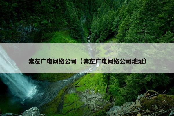 崇左广电网络公司（崇左广电网络公司地址）