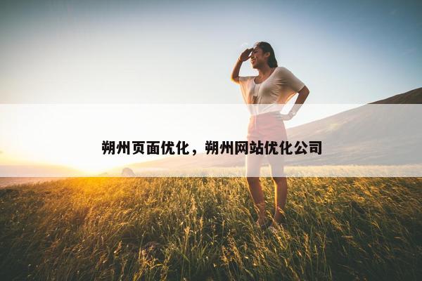 朔州页面优化，朔州网站优化公司