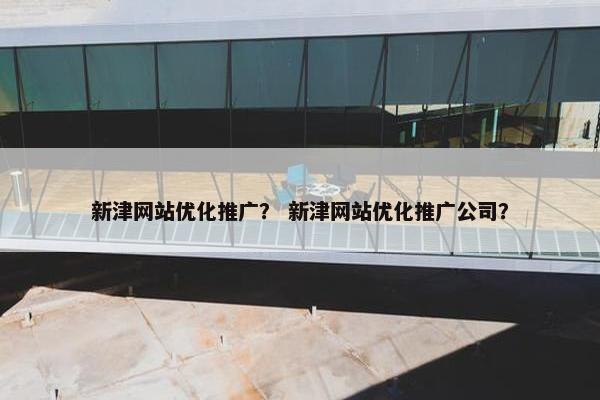 新津网站优化推广？ 新津网站优化推广公司？