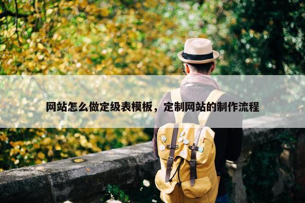 网站怎么做定级表模板，定制网站的制作流程