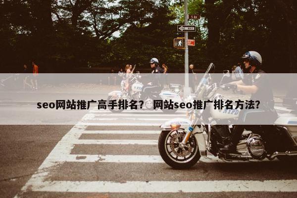 seo网站推广高手排名？ 网站seo推广排名方法？