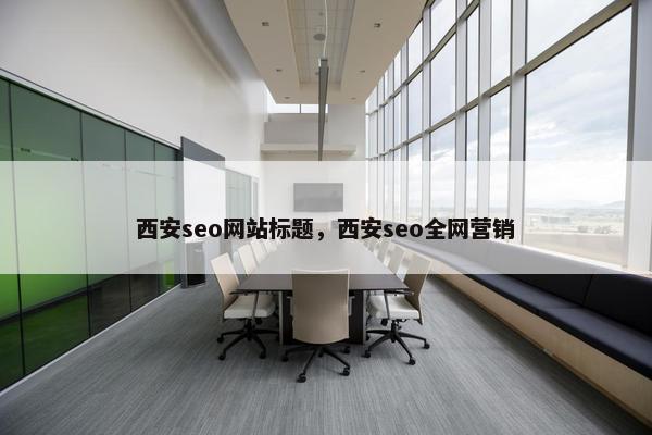 西安seo网站标题，西安seo全网营销