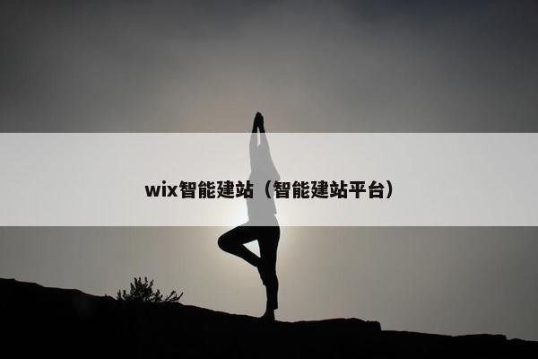 wix智能建站（智能建站平台）