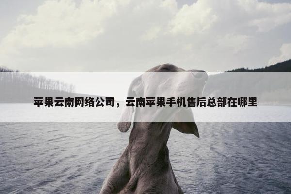 苹果云南网络公司，云南苹果手机售后总部在哪里