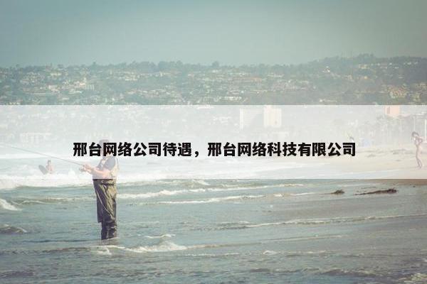 邢台网络公司待遇，邢台网络科技有限公司
