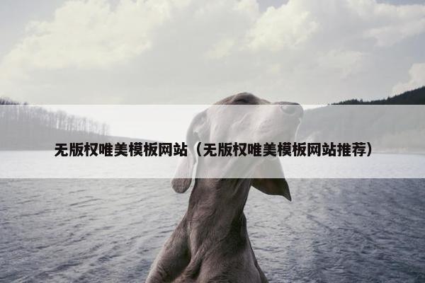 无版权唯美模板网站（无版权唯美模板网站推荐）