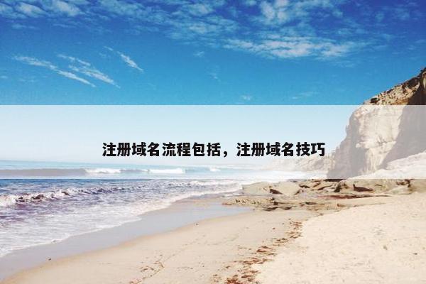 注册域名流程包括，注册域名技巧