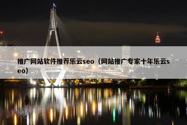 推广网站软件推荐乐云seo（网站推广专家十年乐云seo）