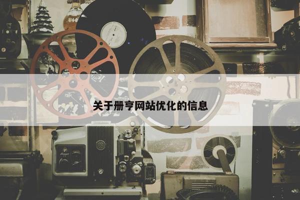 关于册亨网站优化的信息