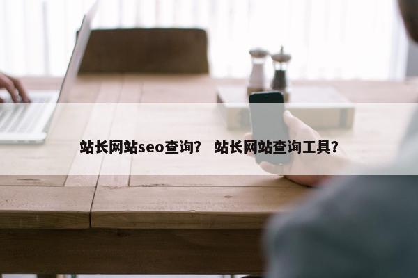 站长网站seo查询？ 站长网站查询工具？
