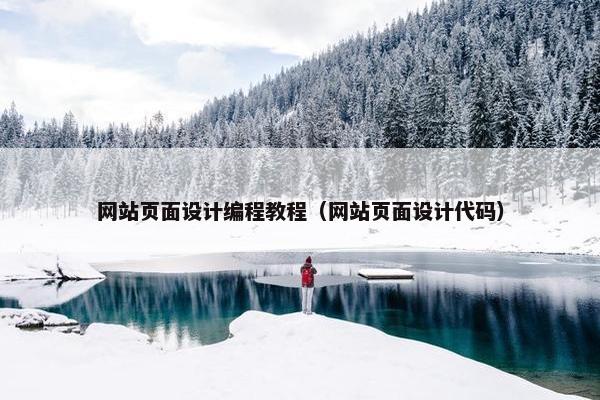 网站页面设计编程教程（网站页面设计代码）