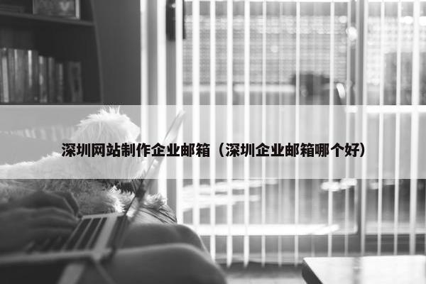 深圳网站制作企业邮箱（深圳企业邮箱哪个好）