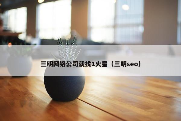 三明网络公司就找1火星（三明seo）