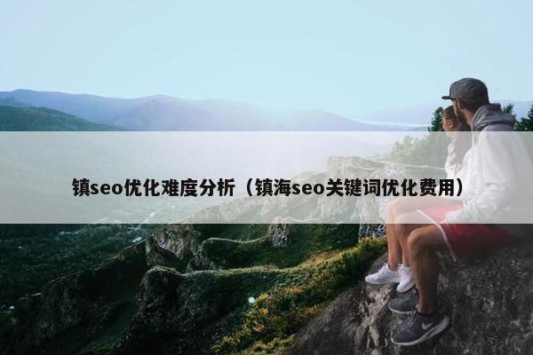 镇seo优化难度分析（镇海seo关键词优化费用）