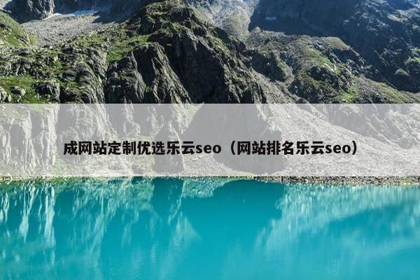 成网站定制优选乐云seo（网站排名乐云seo）