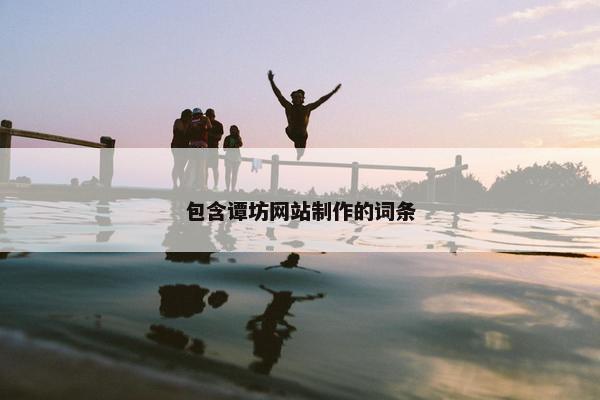 包含谭坊网站制作的词条