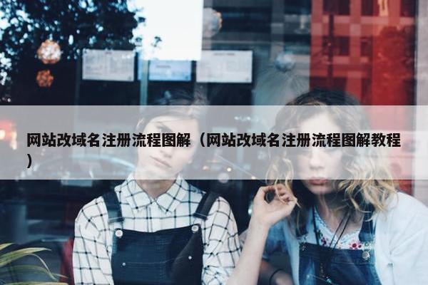 网站改域名注册流程图解（网站改域名注册流程图解教程）