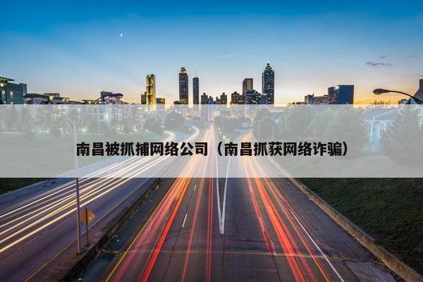 南昌被抓捕网络公司（南昌抓获网络诈骗）