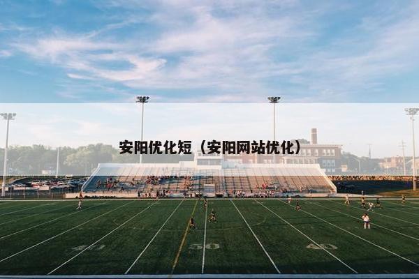 安阳优化短（安阳网站优化）