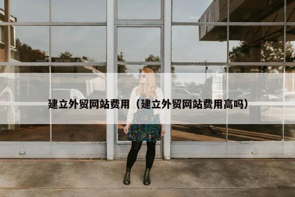建立外贸网站费用（建立外贸网站费用高吗）