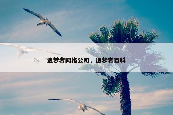 追梦者网络公司，追梦者百科
