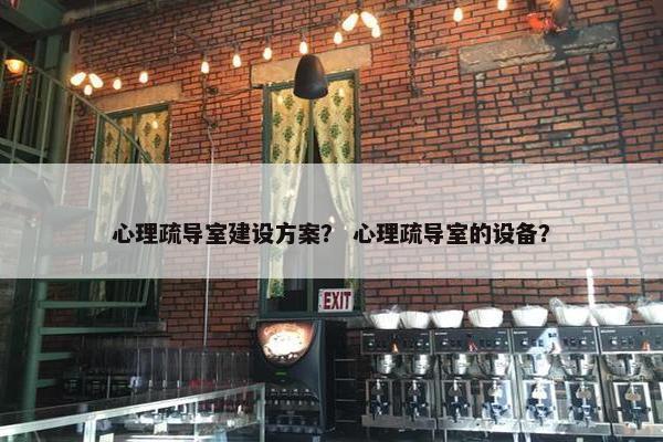 心理疏导室建设方案？ 心理疏导室的设备？