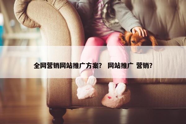 全网营销网站推广方案？ 网站推广 营销？