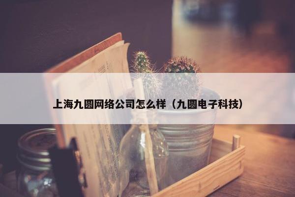 上海九圆网络公司怎么样（九圆电子科技）