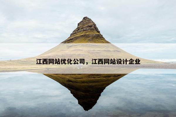 江西网站优化公司，江西网站设计企业