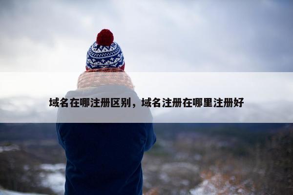域名在哪注册区别，域名注册在哪里注册好