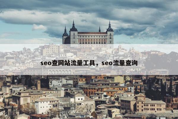 seo查网站流量工具，seo流量查询