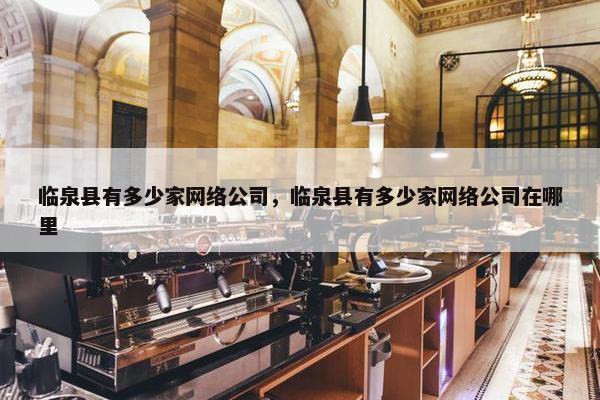 临泉县有多少家网络公司，临泉县有多少家网络公司在哪里