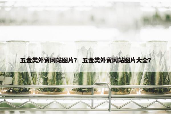 五金类外贸网站图片？ 五金类外贸网站图片大全？