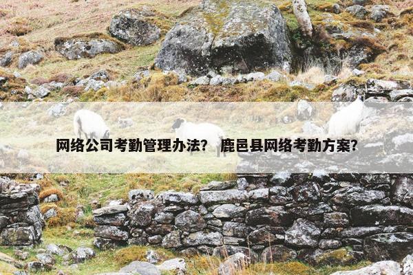 网络公司考勤管理办法？ 鹿邑县网络考勤方案？