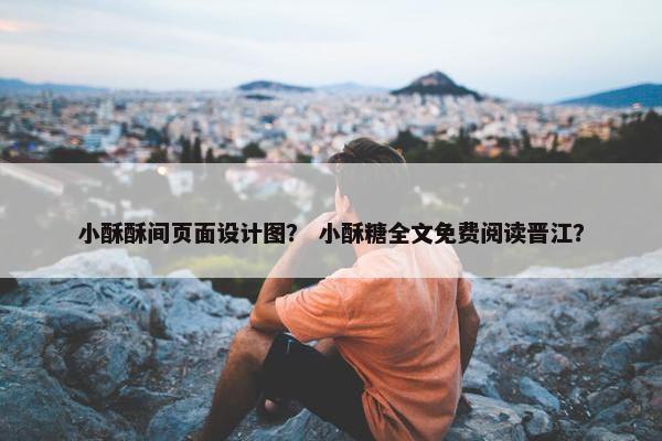 小酥酥间页面设计图？ 小酥糖全文免费阅读晋江？