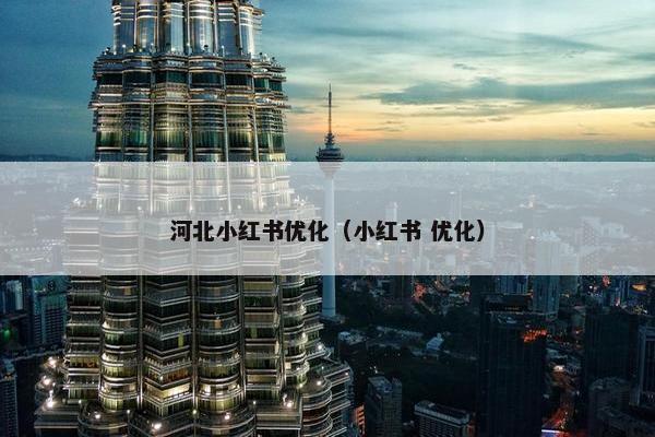 河北小红书优化（小红书 优化）