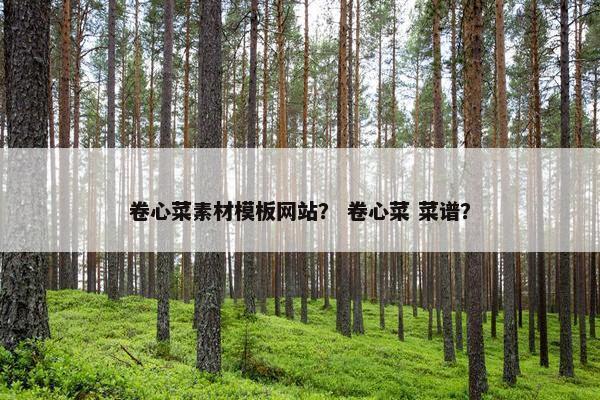 卷心菜素材模板网站？ 卷心菜 菜谱？