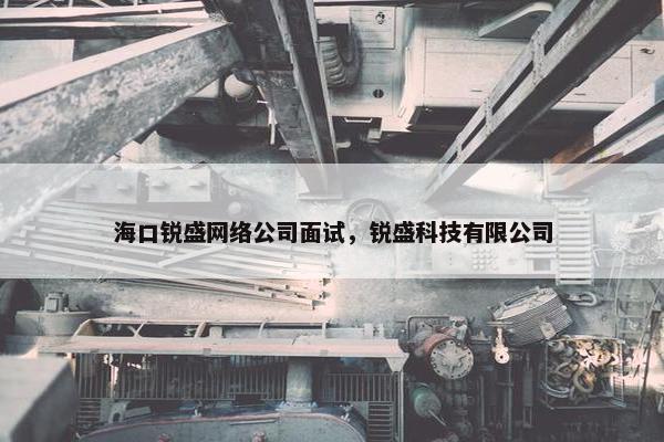 海口锐盛网络公司面试，锐盛科技有限公司