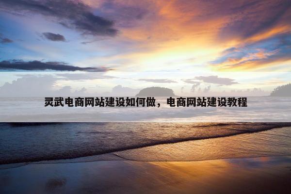 灵武电商网站建设如何做，电商网站建设教程