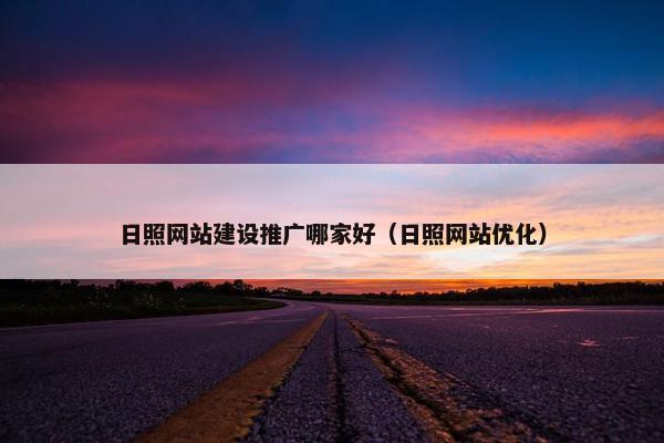 日照网站建设推广哪家好（日照网站优化）