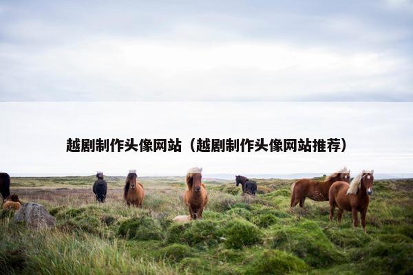 越剧制作头像网站（越剧制作头像网站推荐）