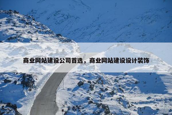 商业网站建设公司首选，商业网站建设设计装饰