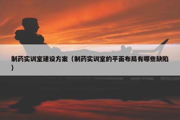 制药实训室建设方案（制药实训室的平面布局有哪些缺陷）