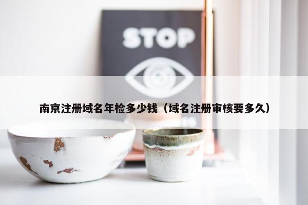 南京注册域名年检多少钱（域名注册审核要多久）